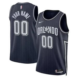 Orlando Magic Nike Unisex 2023/24 Custom Swingman Jersey Navy City Incontournable Edition - Giftez-le à un fan dévoué - Livraison en temps pour les fêtes