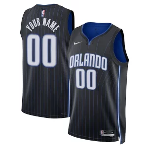 Orlando Magic Nike Unisex Swingman Custom Premium Jersey Black Icon Edition - Maillot authentique - Reproduit avec soin