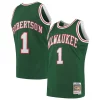 Oscar Robertson Milwaukee Bucks 1971/72 Hardwood Classics Swingman Jersey Green Magnifique - Dernières unités - Ne manquez pas cette opportunité