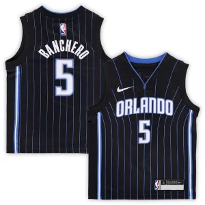 Paolo Banchero Orlando Magic Nike Preschool Swingman Player Jersey Unique Icon Edition Black - Vêtement de fan emblématique - Montrez votre amour pour l'équipe