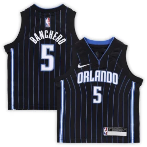 Paolo Banchero Orlando Magic Nike Toddler Swingman Player Exceptionnel Jersey Icon Edition Black - Événement exclusif - Soyez l'un des premiers à avoir ce maillot