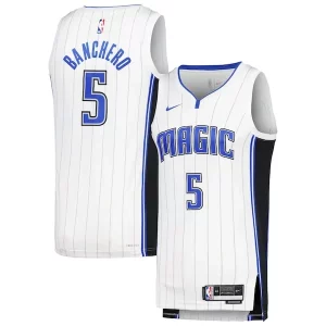 Paolo Élégant Banchero Orlando Magic Nike Unisex Swingman Jersey Association Edition White - Maillot de qualité supérieure - Durable et résistant