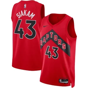 Pascal Siakam Toronto Raptors Nike Vibrant Unisex Swingman Jersey Icon Edition Red - Vêtement de fan emblématique - Montrez votre amour pour l'équipe