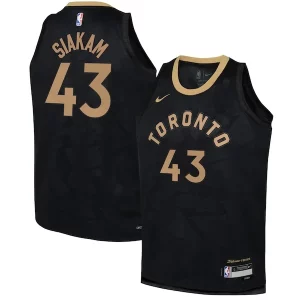 Pascal Siakam Unique Toronto Raptors Nike Youth 2022/23 Swingman Jersey City Edition Black - Maillot de championnat - Revivez les victoires glorieuses