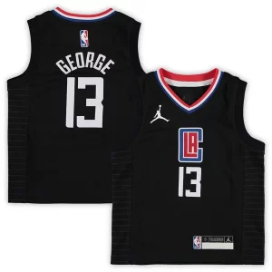 Paul Tendance George LA Clippers Jordan Brand Preschool 2020/21 Fast Break Replica Jersey Statement Edition Black - Giftez-le à un fan dévoué - Livraison en temps pour les fêtes