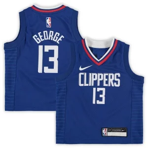Paul George LA Clippers Nike Superbe Toddler 2020/21 Replica Jersey Icon Edition Royal - Idéal pour les collectionneurs - Qualité premium garantie