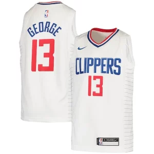 Paul George LA Clippers Nike Youth 2020/21 Swingman Jersey Association Haut de gamme Edition White - Maillot de marque reconnue - Faites confiance à la qualité