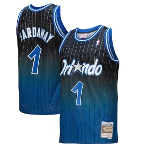 Penny Hardaway Orlando Magic 1994/95 Hardwood Classics Fadeaway Swingman Player Authentique Jersey Royal/Black - Livraison gratuite - Économisez sur les frais d'expédition