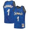 Penny Hardaway Orlando Collectible Magic Hardwood Classics 1994/95 Lunar New Year Swingman Jersey Blue - Idéal pour les collectionneurs - Qualité premium garantie