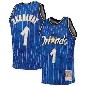 Penny Hardaway Orlando Collectible Magic Hardwood Classics 1994/95 Lunar New Year Swingman Jersey Blue - Idéal pour les collectionneurs - Qualité premium garantie
