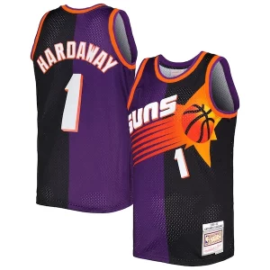 Penny Hardaway Phoenix Suns Hardwood Classics 1999/00 Unique Split Swingman Jersey Purple/Black - Garantie satisfaction - Si vous n'êtes pas satisfait