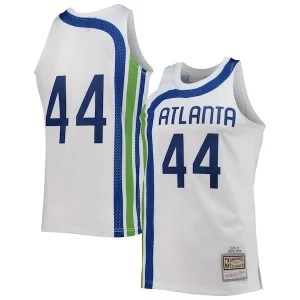 Pete Maravich Atlanta Hawks 1970/71 Hardwood Classics Swingman Tendance Jersey White - Parfait pour le match jour - Montrez votre support avec style