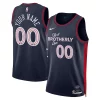 Philadelphia 76ers Nike Unisex 2023/24 Custom Swingman Exceptionnel Jersey Navy City Edition - Idéal pour les collectionneurs - Qualité premium garantie