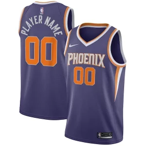 Phoenix Suns Nike Haut de gamme 2020/21 Swingman Custom Jersey Icon Edition Purple - Design innovant - Écarte-vous du commun des mortels