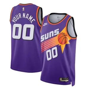 Phoenix Suns Authentique Nike Unisex 2022/23 Custom Swingman Jersey Classic Edition Purple - Giftez-le à un fan dévoué - Livraison en temps pour les fêtes