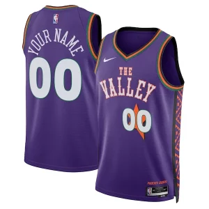 Phoenix Suns Nike Unisex 2024/25 Custom Swingman Jersey City Confortable Edition Purple - Collectionner ce maillot rare - Augmentez la valeur de votre collection