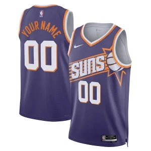 Phoenix Suns Nike Unisex Swingman Custom Jersey Purple Exceptionnel Icon Edition - Idéal pour les soirées de sport - Montrez votre style