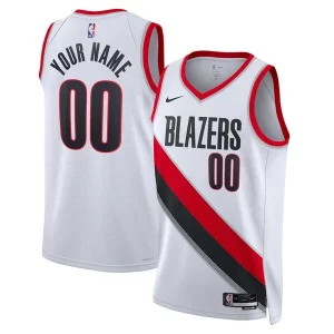 Portland Trail Luxueux Blazers Nike Unisex Swingman Custom Jersey White Association Edition - Design innovant - Écarte-vous du commun des mortels