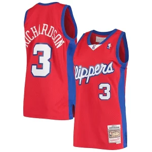 Quentin Richardson LA Clippers 2000/01 Hardwood Classics Swingman Jersey Red Gracieux - Livraison gratuite - Économisez sur les frais d'expédition