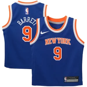 RJ Barrett New York Knicks Nike Preschool Swingman Player Jersey Icon Edition Blue Refiné - Maillot de marque reconnue - Faites confiance à la qualité