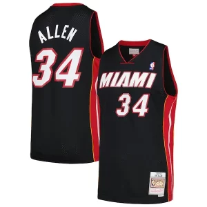 Ray Allen Distingué Miami Heat 2012/13 Hardwood Classics Swingman Jersey Black - Offre spéciale - Achetez maintenant et économisez