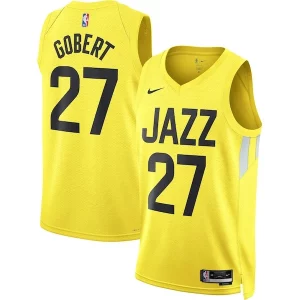 Rudy Gobert Utah Notable Jazz Nike Unisex Swingman Jersey Icon Edition Gold - Dernières unités - Ne manquez pas cette opportunité