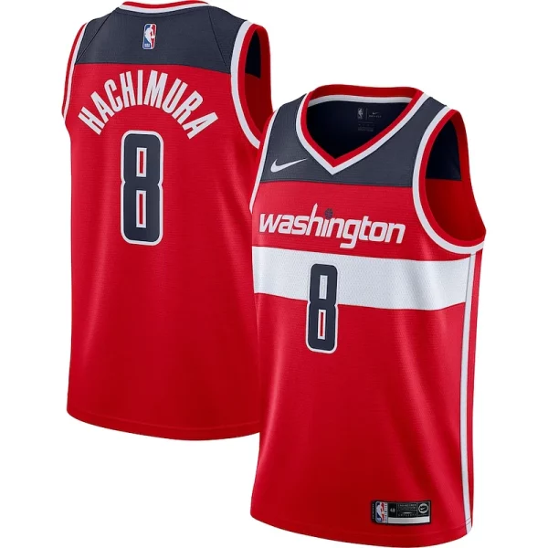 Rui Hachimura Moderne Washington Wizards Nike Swingman Jersey Red - Vêtement de fan emblématique - Montrez votre amour pour l'équipe