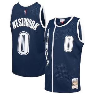 Russell Westbrook Oklahoma City Distingué Thunder 2015/16 Swingman Jersey Blue - Design innovant - Écarte-vous du commun des mortels