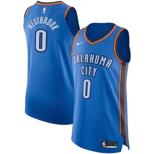 Russell Westbrook Oklahoma City Thunder Nike Authentic Prime Player Jersey Icon Edition Blue - Événement exclusif - Soyez l'un des premiers à avoir ce maillot