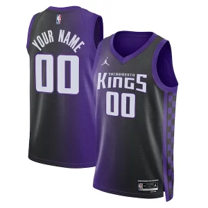 Sacramento Kings Jordan Brand Unisex Swingman Premium Custom Jersey Statement Edition Purple - Nouvelle arrivée - Êtes-vous prêt pour la saison ?