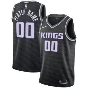 Sacramento Kings Nike Swingman Custom Jersey Black Dashing Statement Edition - Collectionner ce maillot rare - Augmentez la valeur de votre collection