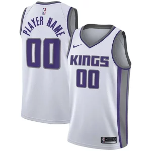 Sacramento Kings Nike Swingman Custom Jersey White Charming Association Edition - Design innovant - Écarte-vous du commun des mortels