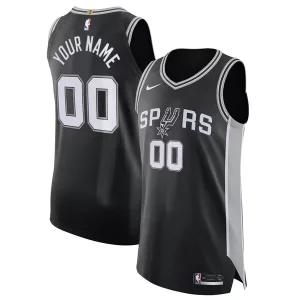 San Antonio Spurs Nike Magnifique Authentic Custom Jersey Black Icon Edition - Stock limité - Commandez vite votre maillot exclusif