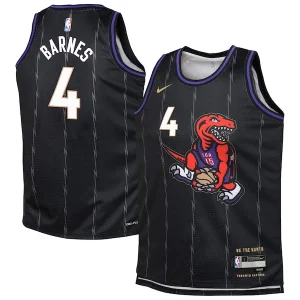Scottie Barnes Toronto Raptors Nike Youth 2024/25 Swingman Player Jersey Commémoratif City Edition Black - Livraison gratuite - Économisez sur les frais d'expédition