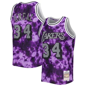 Shaquille O'Neal Éclatant Los Angeles Lakers 1996/97 Galaxy Swingman Jersey Purple - Confort et style combinés - Pour un look exceptionnel