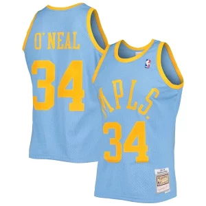 Shaquille O'Neal Los Angeles Lakers 2001/02 Hardwood Classics Swingman Jersey Powder Bold Blue - Livraison gratuite - Économisez sur les frais d'expédition
