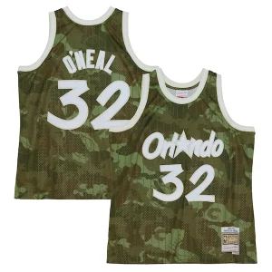 Shaquille O'Neal Orlando Magic Gracieux Hardwood Classics 1994/95 Ghost Green Swingman Jersey Camo - Offre spéciale - Achetez maintenant et économisez