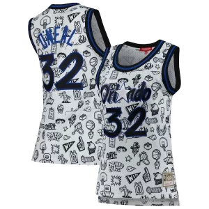 Shaquille O'Neal Orlando Magic Women's 1994 Doodle Swingman Tendance Jersey White - Offre d'achat groupé - Achetez avec vos amis et économisez