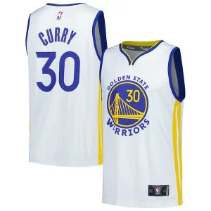 Stephen Curry Golden State Haut de gamme Warriors Fast Break Replica Player Jersey Association Edition White - Fait à la main - Un produit unique et de qualité
