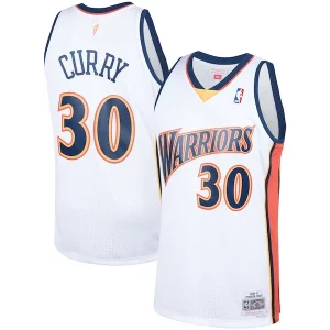 Stephen Curry Golden State Warriors Charming Hardwood Classics Swingman Jersey White - Fait à la main - Un produit unique et de qualité