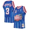 Steve Francis Houston Rockets Hardwood Classics 1999/00 Lunar New Distingué Year Swingman Jersey Blue - Maillot de collection - Un bijou pour les amateurs