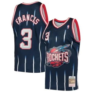 Steve Francis Houston Rockets Hardwood Classics Swingman Tendance Jersey Navy - Idéal pour les collectionneurs - Qualité premium garantie