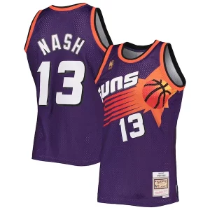Steve Nash Phoenix Suns 1996/97 Hardwood Classics Swingman Vibrant Jersey Purple - Offre spéciale - Achetez maintenant et économisez