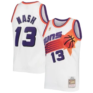 Steve Refiné Nash Phoenix Suns 2001/02 Hardwood Classics Swingman Jersey White/Purple - Livraison gratuite - Économisez sur les frais d'expédition