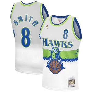 Steve Smith Atlanta Hawks 1996 97 Hardwood Classics Reload Sophistiqué 3.0 Swingman Jersey White - Design innovant - Écarte-vous du commun des mortels