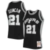 Tim Duncan Gracieux San Antonio Spurs 1998/99 Hardwood Classics NBA 75th Anniversary Diamond Swingman Jersey Black - Promotion limitée - Profitez de la réduction avant qu'elle ne soit terminée