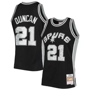 Tim Duncan Gracieux San Antonio Spurs 1998/99 Hardwood Classics NBA 75th Anniversary Diamond Swingman Jersey Black - Promotion limitée - Profitez de la réduction avant qu'elle ne soit terminée