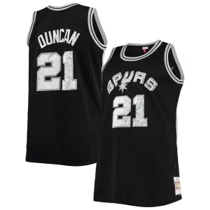 Tim Duncan San Antonio Distingué Spurs Big & Tall 1998/99 NBA 75th Anniversary Diamond Swingman Jersey Black - Offre d'achat groupé - Achetez avec vos amis et économisez
