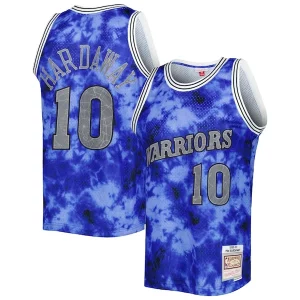 Tim Hardaway Golden State Warriors 1990/91 Galaxy Swingman Jersey Prime Blue - Parfait pour le match jour - Montrez votre support avec style