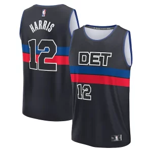 Tobias Harris Detroit Pistons Youth Fast Distingué Break Player Jersey Statement Edition Black - Stock limité - Commandez vite votre maillot exclusif